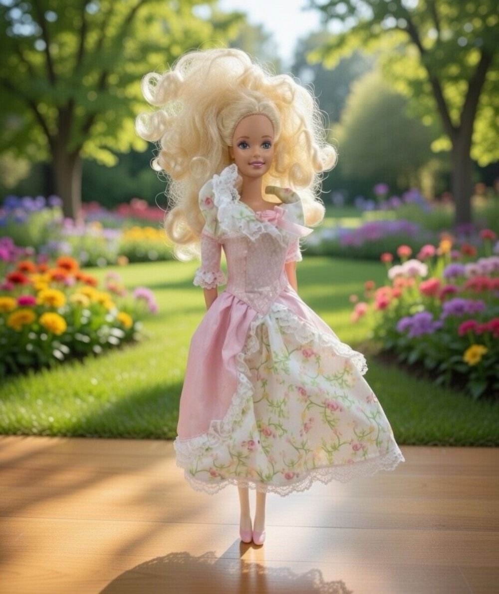 Barbie As Little Bo Peep Doll 1995 Collector Edition Mattel 14960